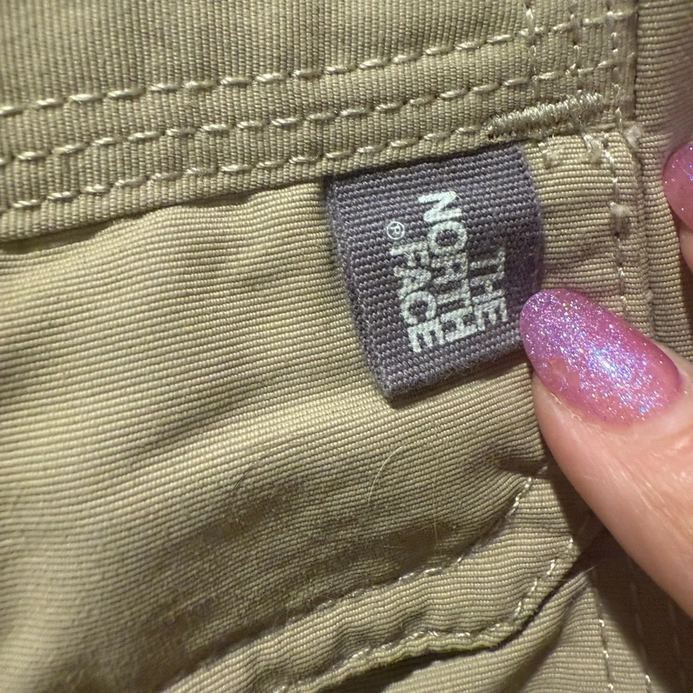 The North Face Tan Cargo Pants with Articulated Knees